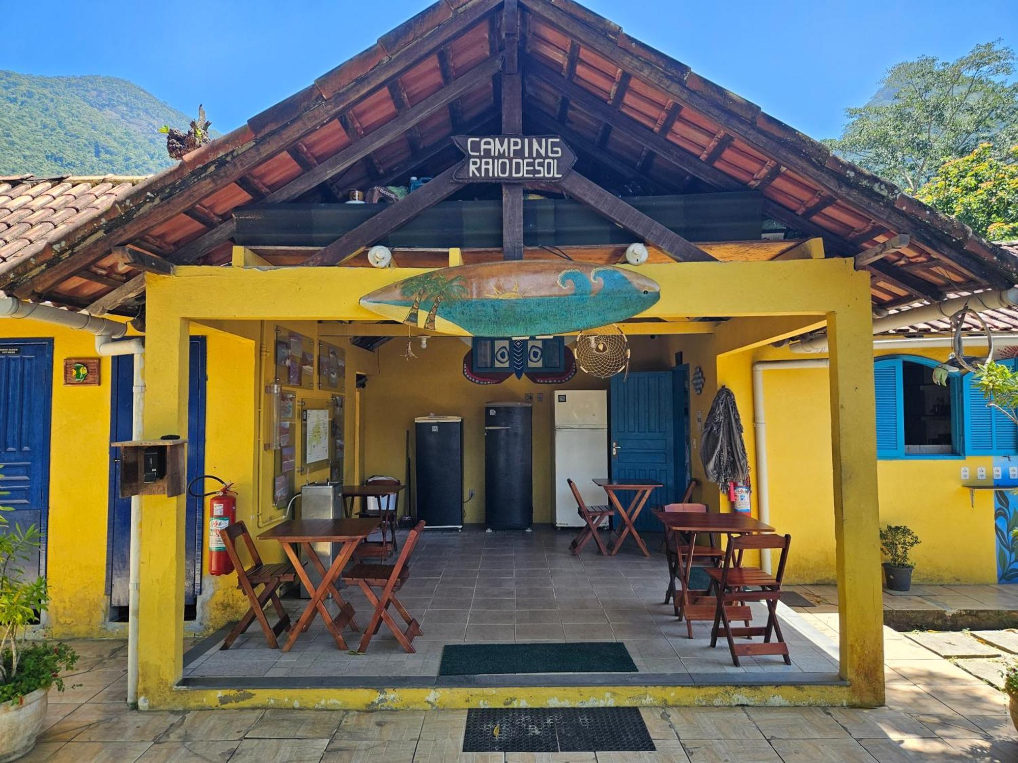 Raio De Sol Pousada & Camping Abraão Dış mekan fotoğraf