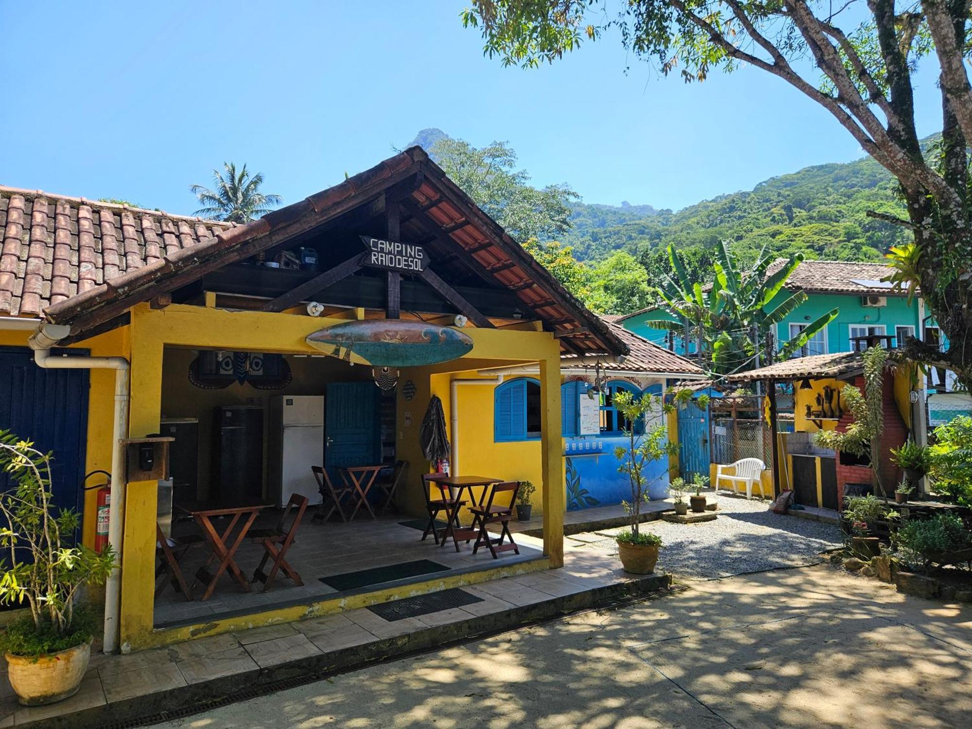 Raio De Sol Pousada & Camping Abraão Dış mekan fotoğraf