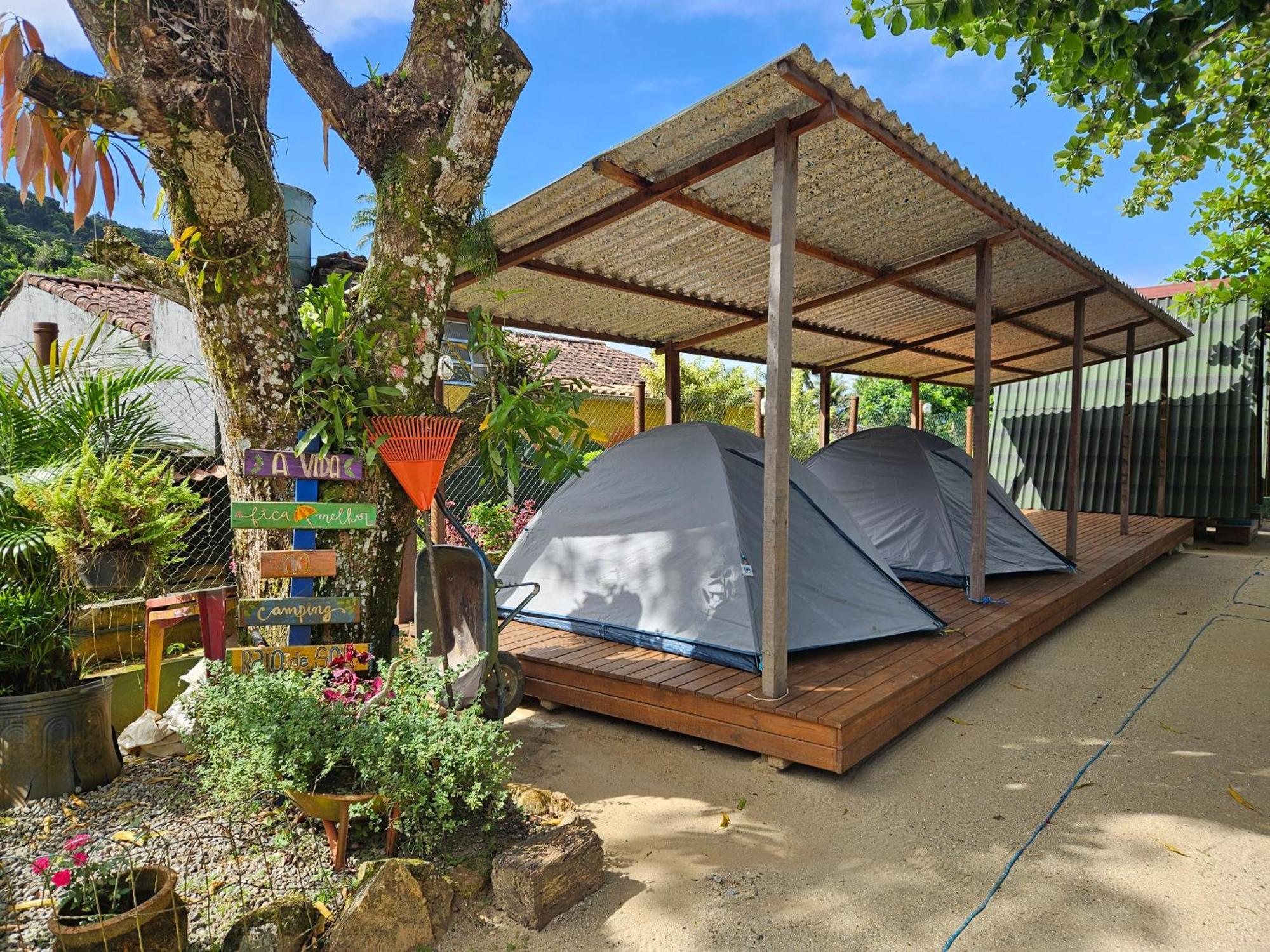 Raio De Sol Pousada & Camping Abraão Dış mekan fotoğraf