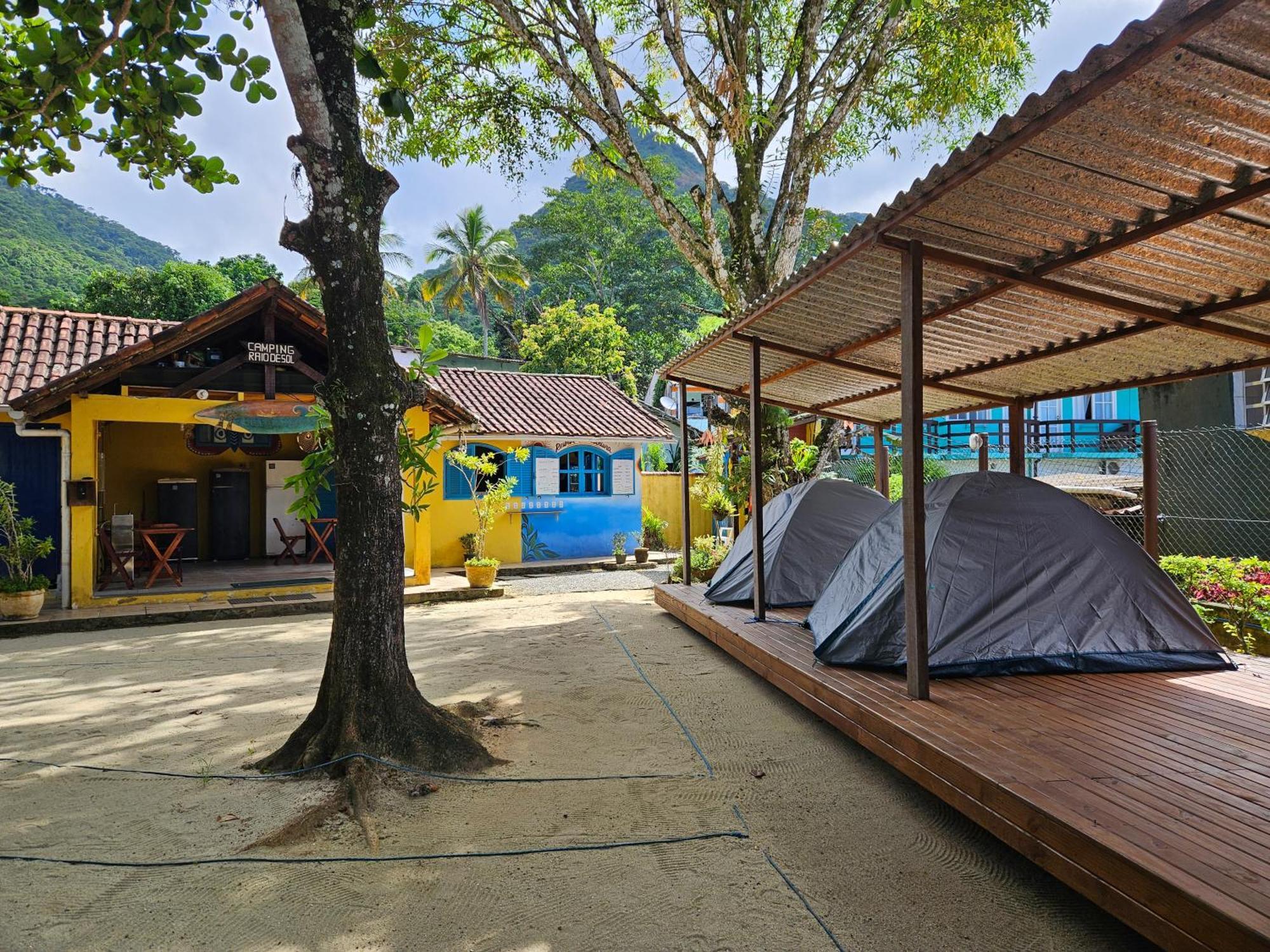 Raio De Sol Pousada & Camping Abraão Dış mekan fotoğraf