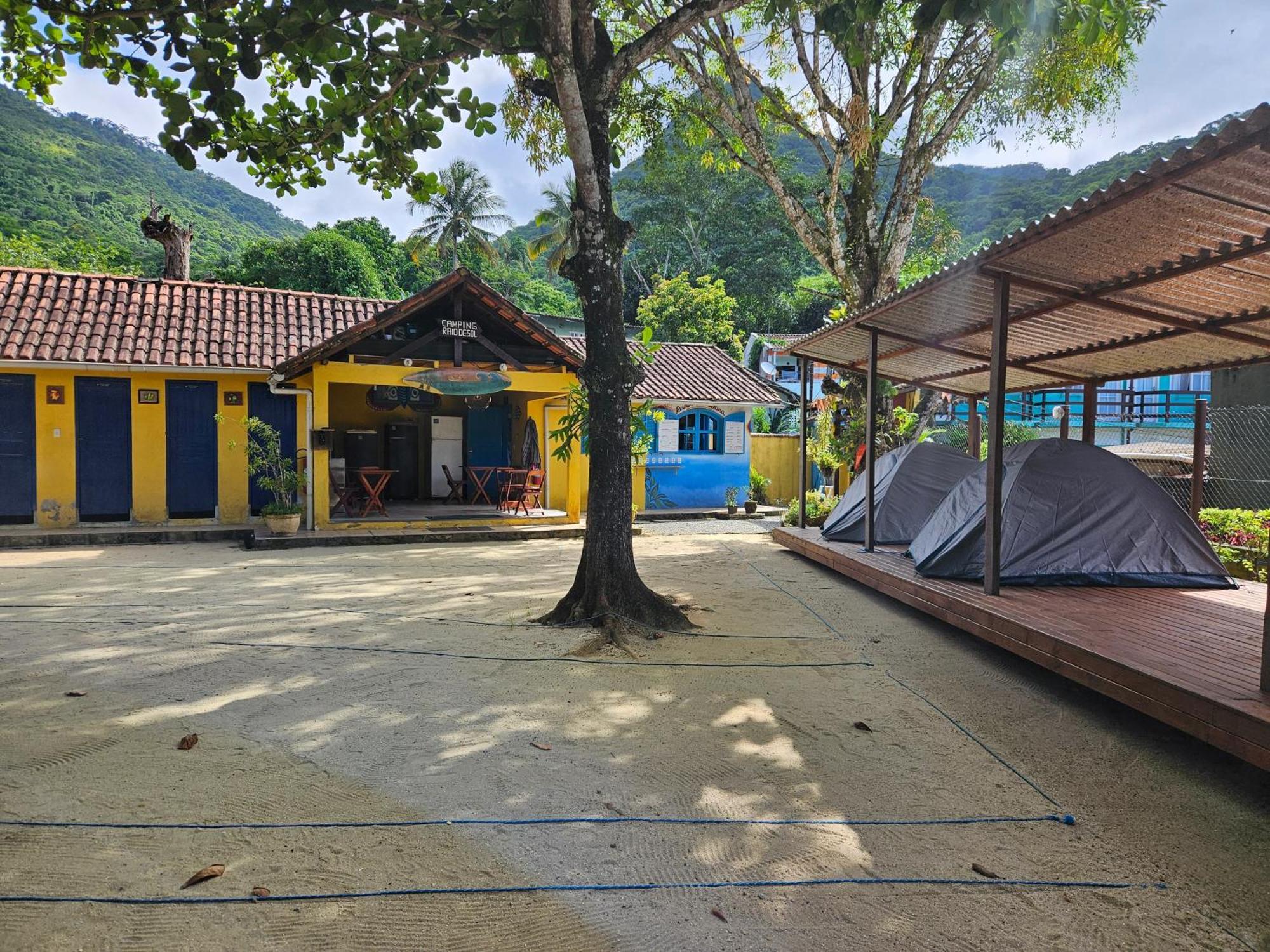 Raio De Sol Pousada & Camping Abraão Dış mekan fotoğraf